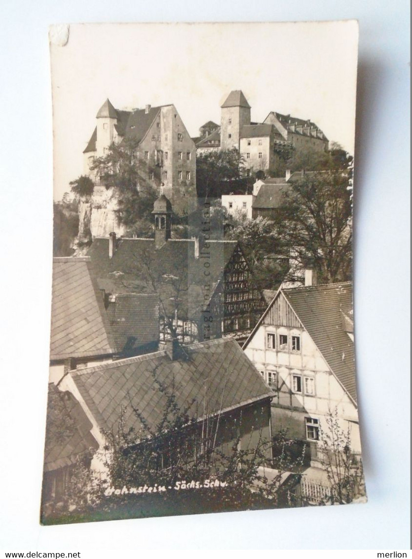 D185721  DDR  Sächsische Schweiz  -  Hohnstein  -  Sachsen - Hohnstein (Saechs. Schweiz)