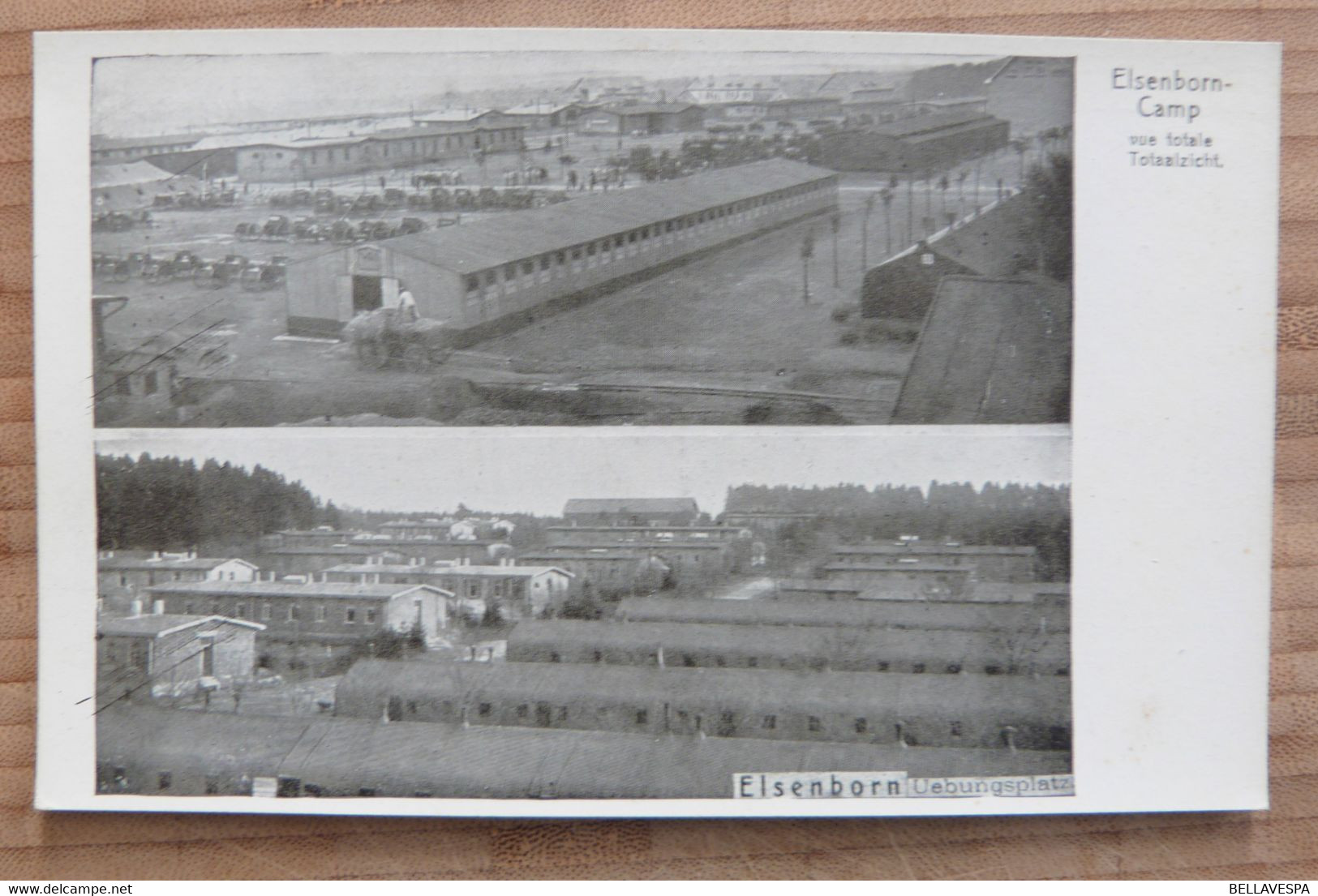 Elsenborn Camp Kazerne 3 X Cpa (7 View's) Edit. Joh. Kanzler Kantine-Barakken-Hoofdingang, Kazern ... - Barracks