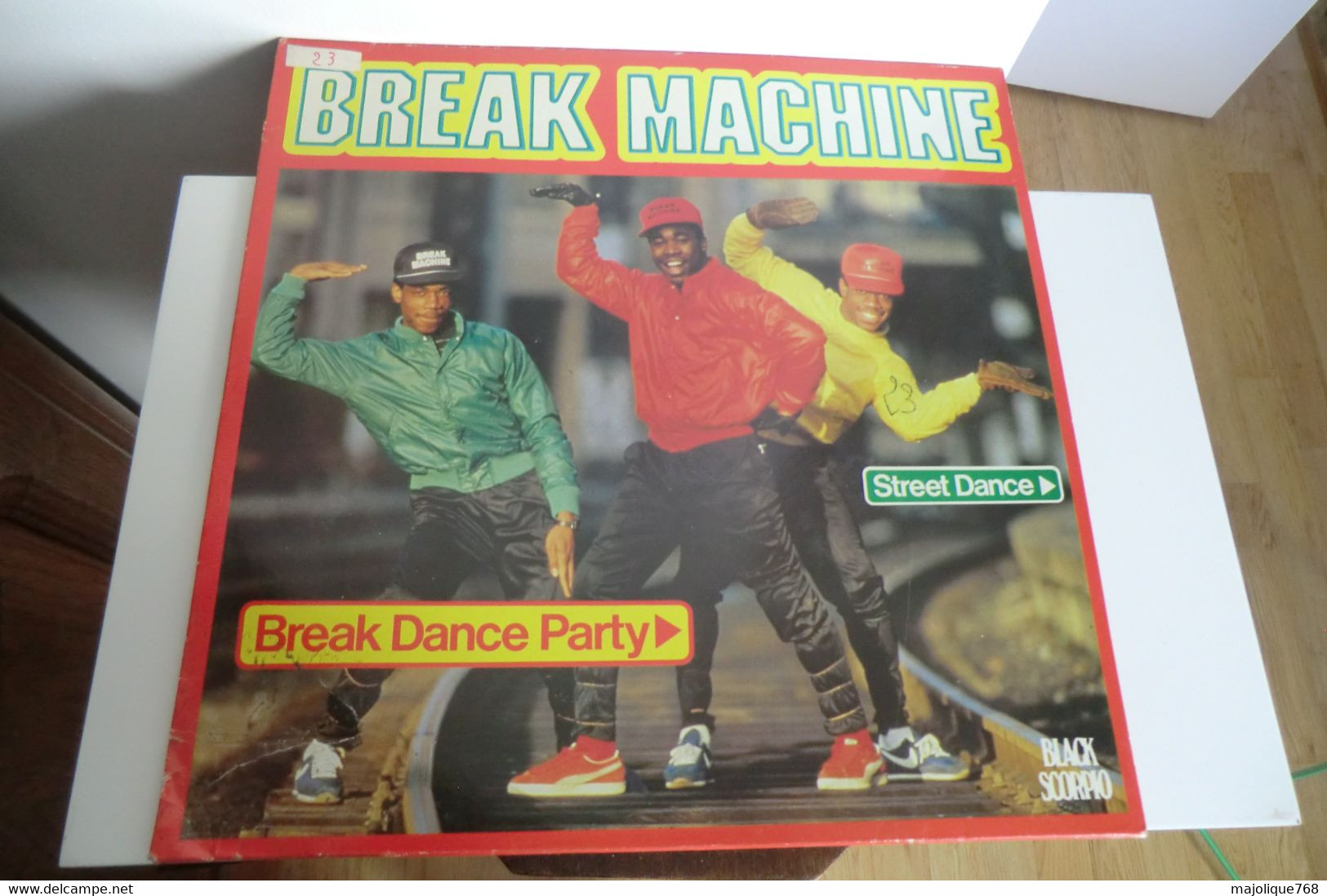 Disque 33 Cm De Break Machine - Break Dance Party - Black Scorpia SCM 19302 - France 1984 - - Rap & Hip Hop