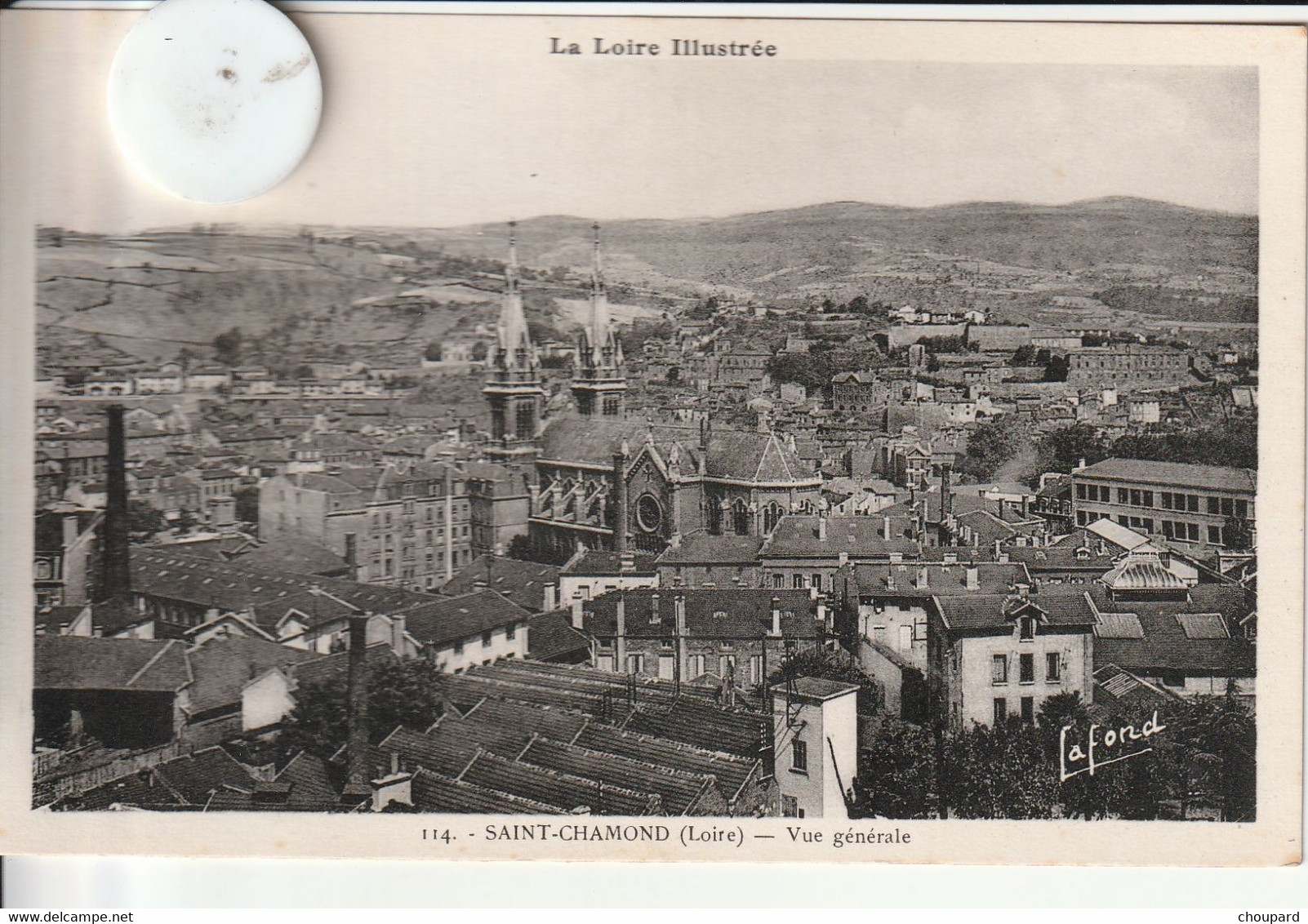 42 - Carte Postale Ancienne De SAINT CHAMOND   Vue Générale - Saint Chamond