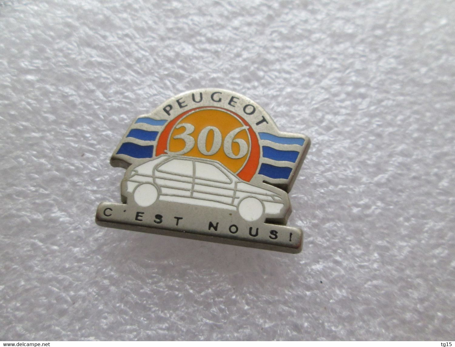 PIN'S    PEUGEOT  306  Zamak   PICHARD - Peugeot