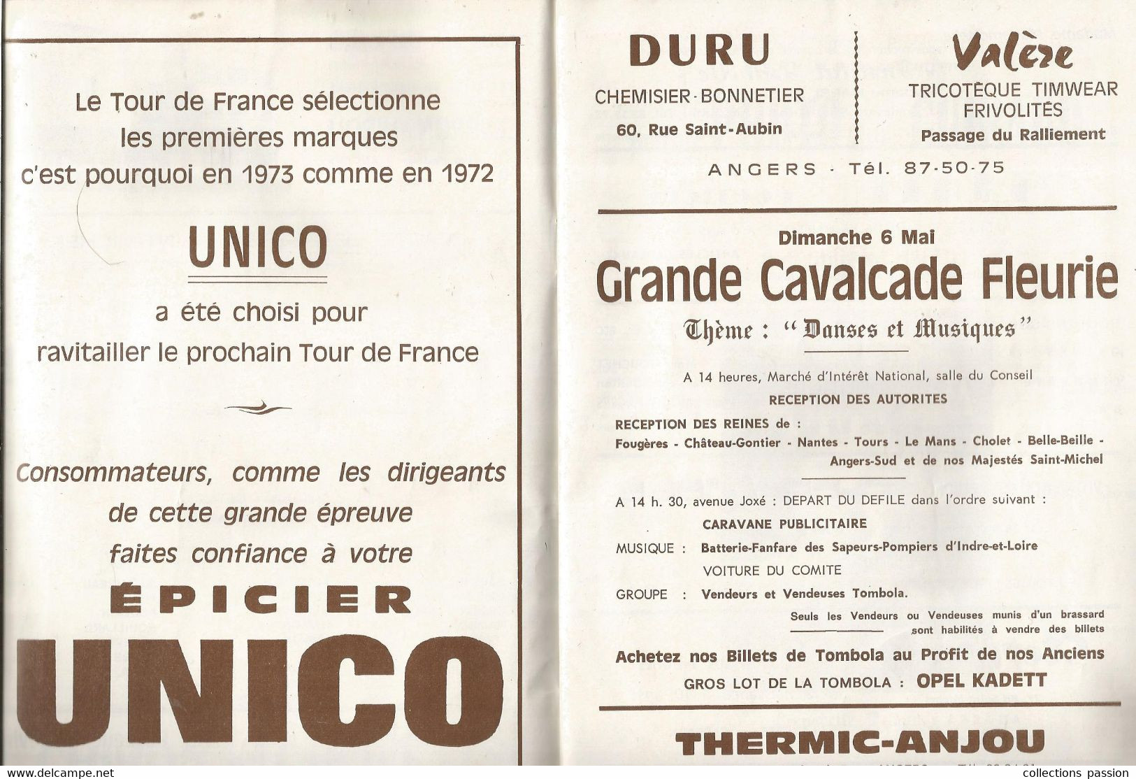 Programme,comité Saint Michel, Fête Du Printemps , 1973, XXVI E Grand Défilé Fleuri , 34 Pages, 8 Scans, Frais Fr 2.95 E - Programme