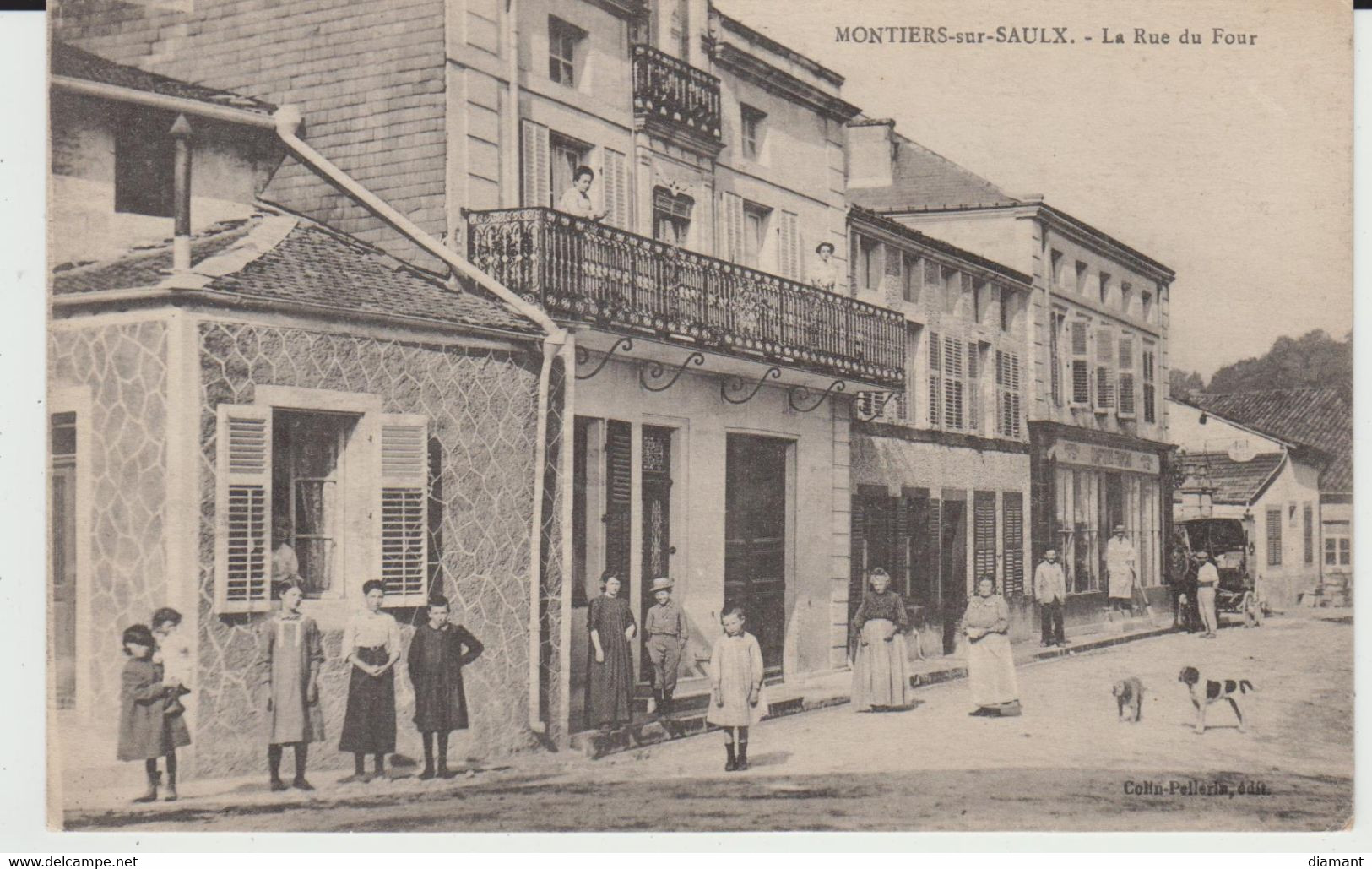 MONTIERS SUR SAULX (55) - La Rue Du Four - Bon état - Montiers Sur Saulx