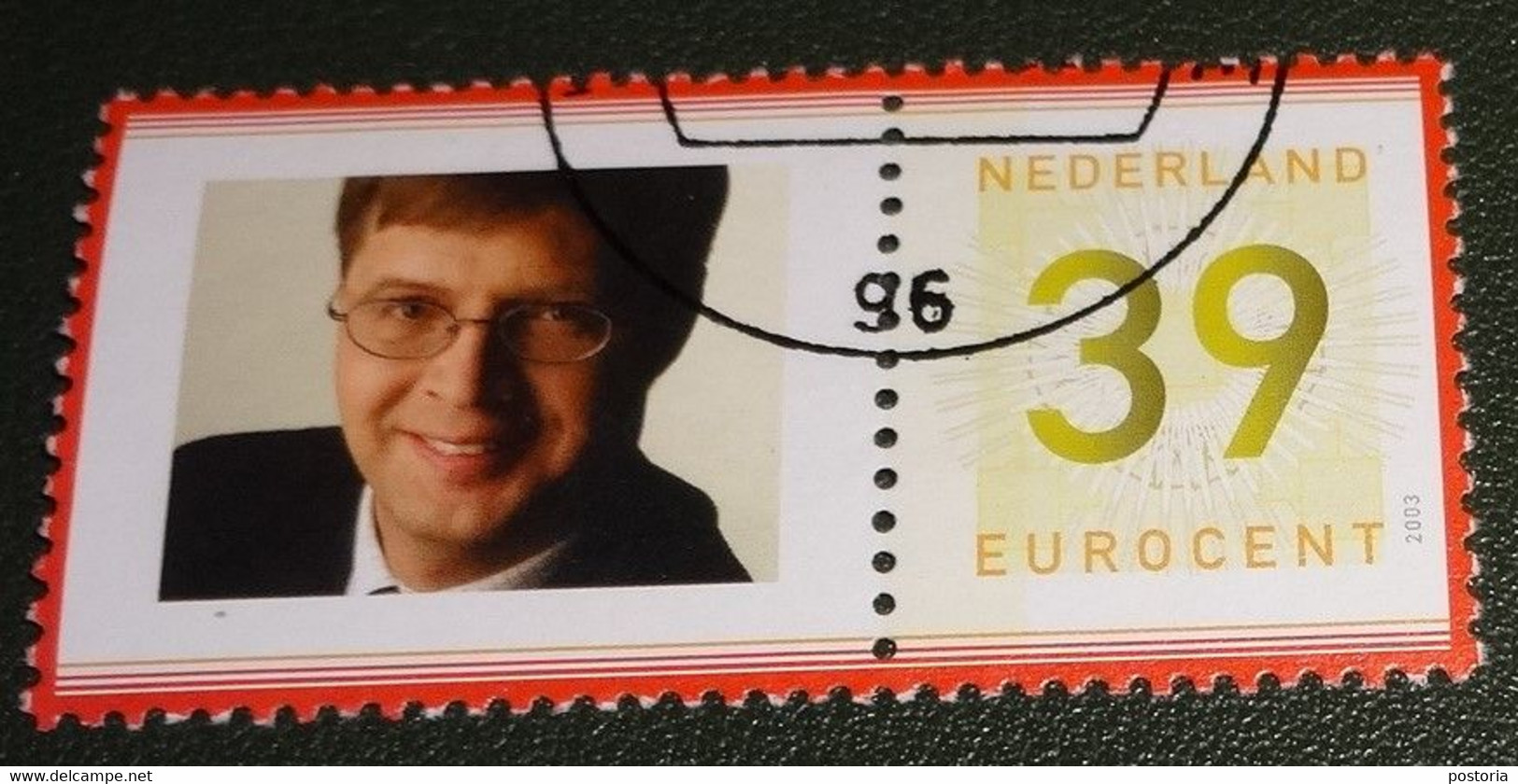 Nederland - NVPH - 2188 - 2003 - Gebruikt - Cancelled - Uit Blok Persoonlijke Postzegels - Bijzonder - Balkenende - Usati