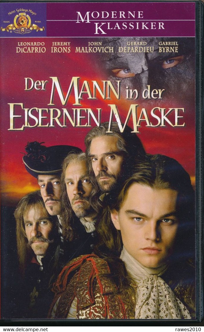 Video: Der Mann In Der Eisernen Maske Mit Leonardo DiCapio John Malkovich Gerard Depardieu 1997 - Klassiekers