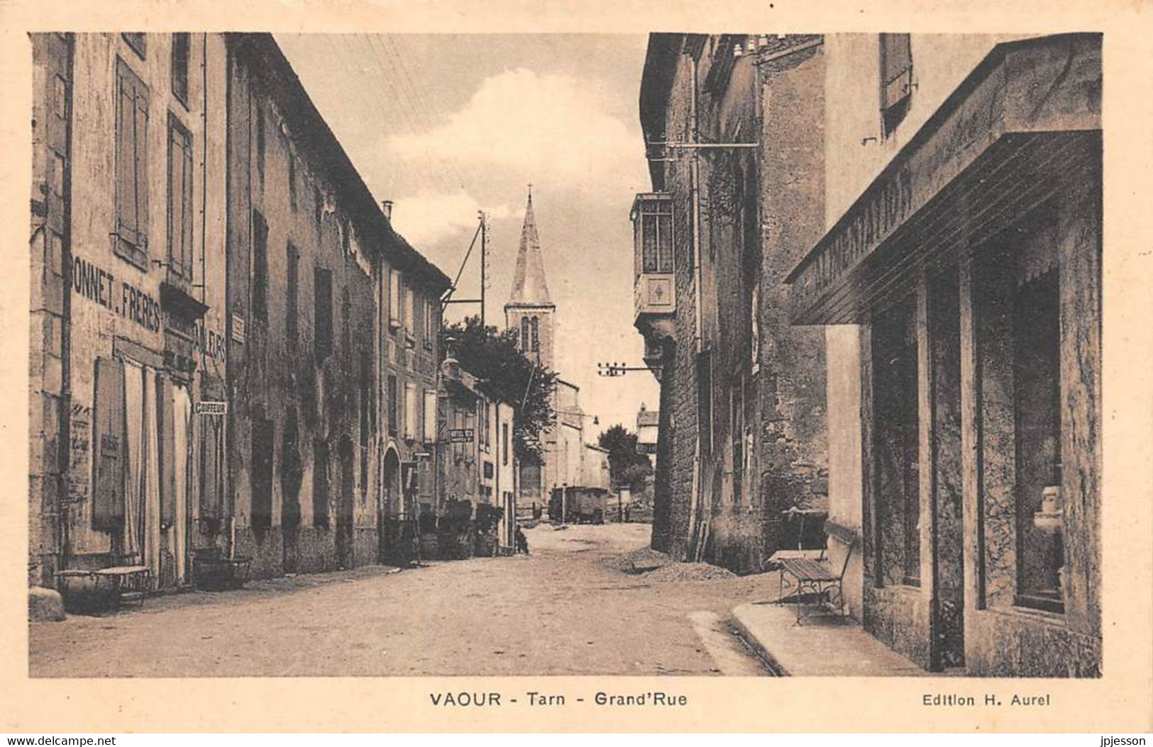 TARN  81  VAOUR  GRAND'RUE - Vaour