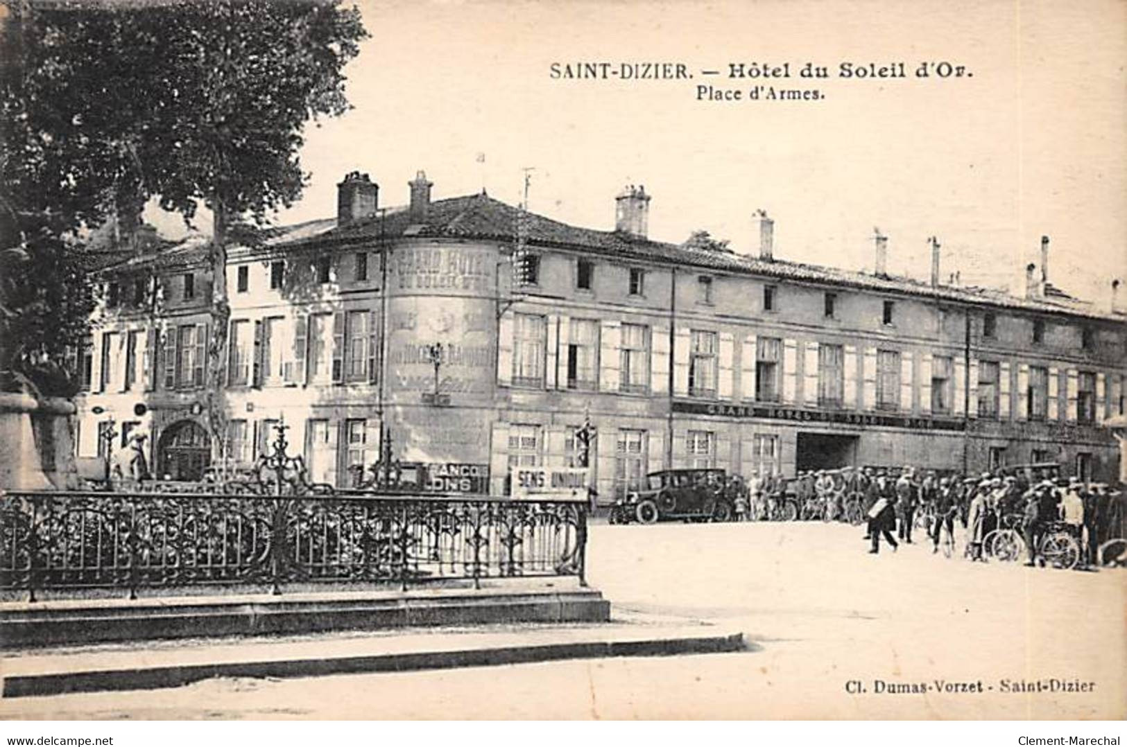 SAINT DIZIER - Hôtel Du Soleil D'Or - Place D'Armes - Très Bon état - Saint Dizier