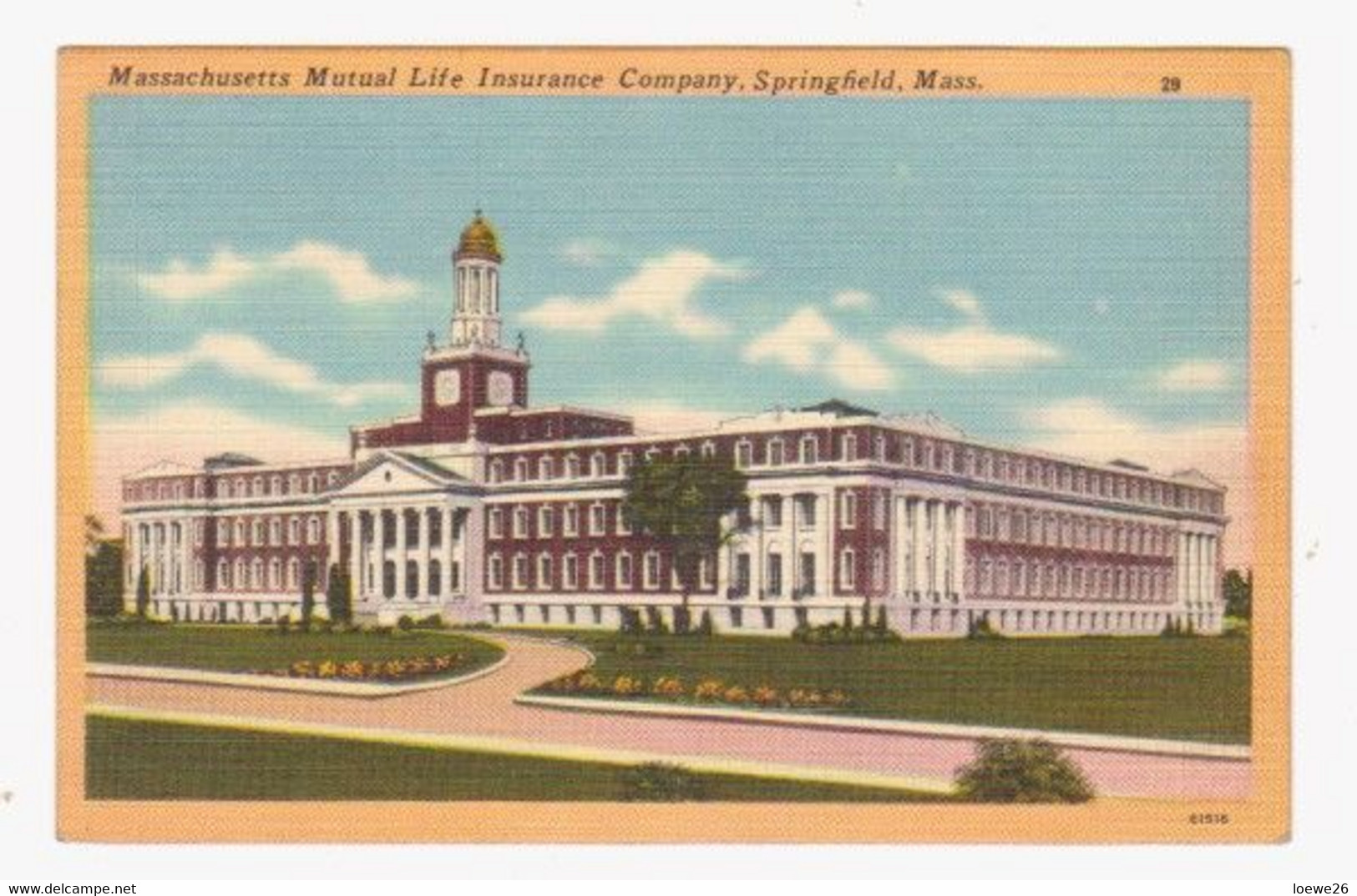Ak. Springfield, Masscachusetts Mutual Life Insurance Company, Gel. 1953 - Springfield