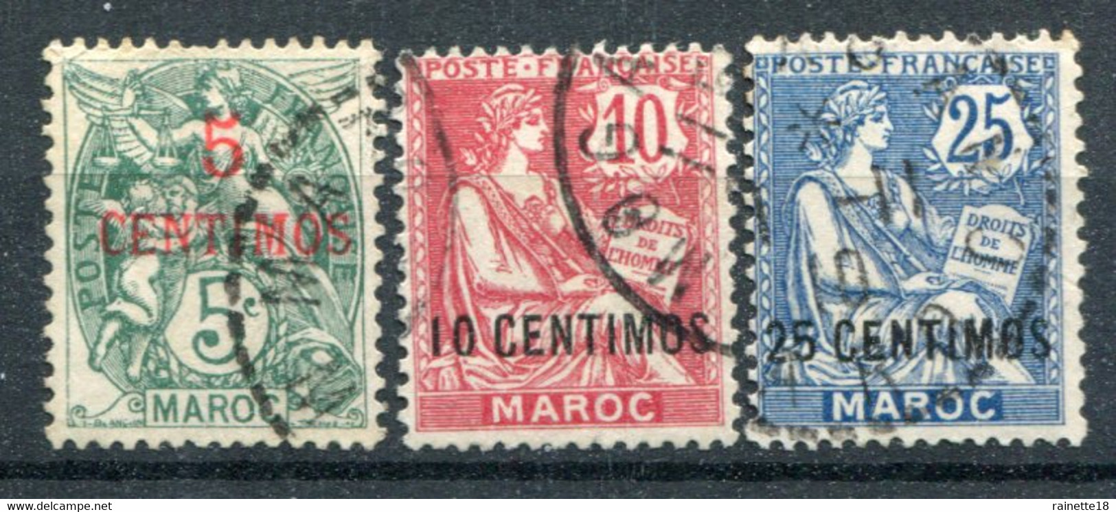 Maroc             11/12 Et 14   Oblitérés - Used Stamps