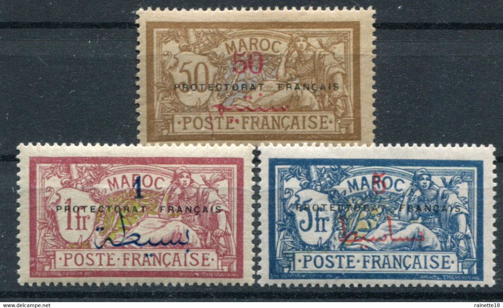 Maroc             50/51 Et 53 * - Unused Stamps