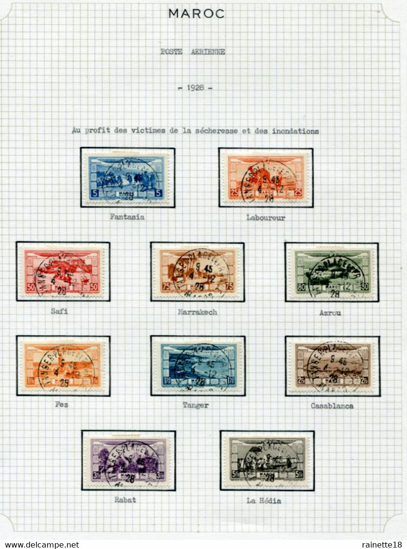 Maroc             PA  12/21 Oblitérés - Airmail