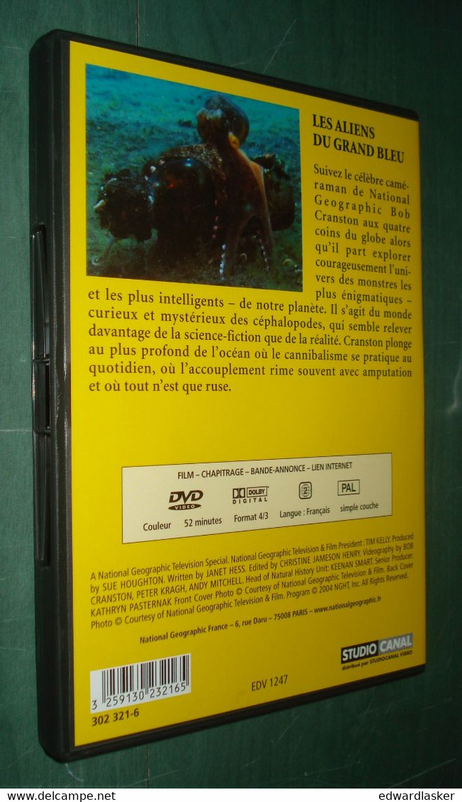 DVD - Les ALIENS Du Grand Bleu - Documentaire National Geographic - Documentari