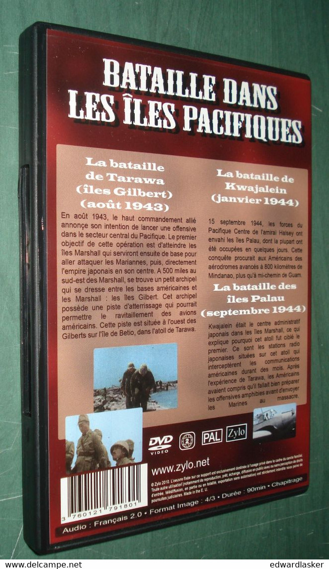 DVD - BATAILLE Dans Les ILES PACIFIQUES - Film Documentaire Archives WW2 - Documentaires