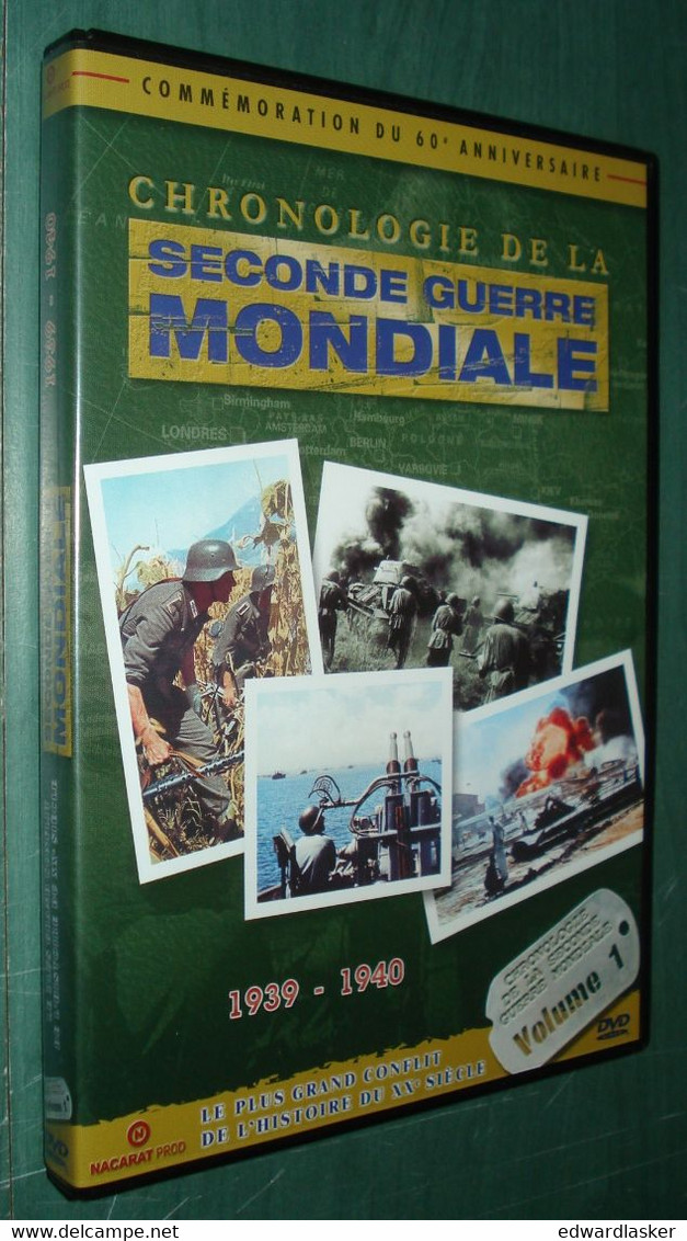 DVD - Chronologie De La Seonde Guerre Mondiale 1939-1940 - Film Documentaire - Documentary