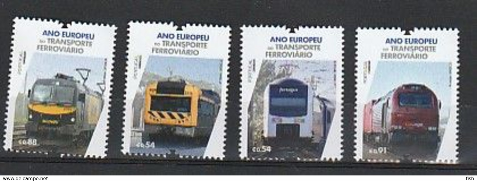 Portugal ** & European Year Of Rail Transport 2021 (3427) - Unused Stamps