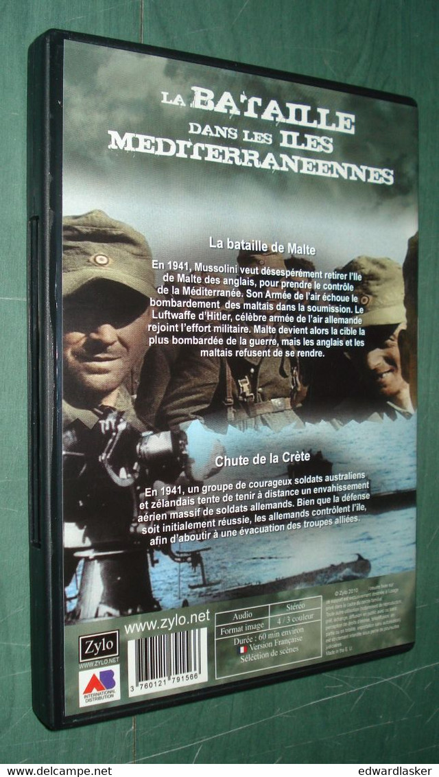 DVD - La Bataille Dans Les Iles Méditerranéennes - Film Documentaire WW2 Malte - Documentary