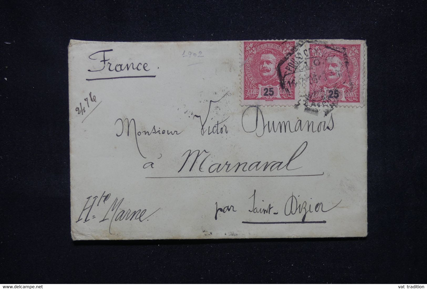 PORTUGAL - Enveloppe De Porto Pour La France - L 110274 - Unused Stamps