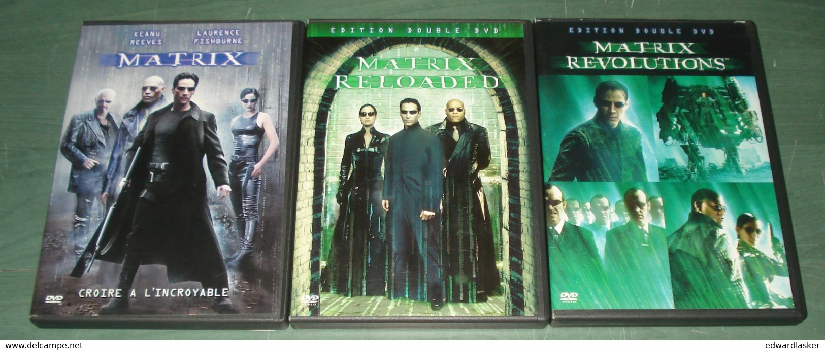 DVD MATRIX + Reloaded + Revolutions - Intégrale - édition 2 DVD Pour Certains - Sciences-Fictions Et Fantaisie