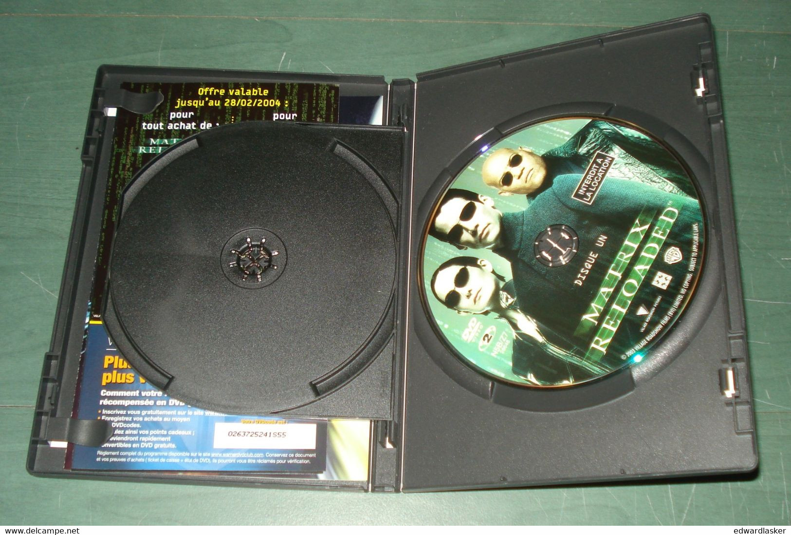 DVD MATRIX + Reloaded + Revolutions - Intégrale - édition 2 DVD pour certains