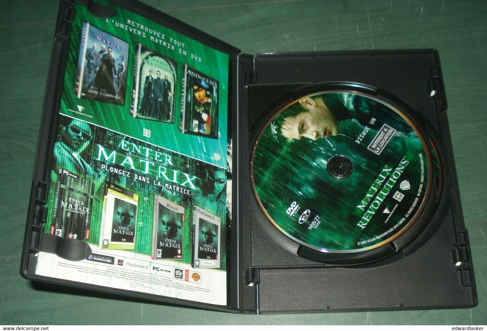 DVD MATRIX + Reloaded + Revolutions - Intégrale - édition 2 DVD pour certains