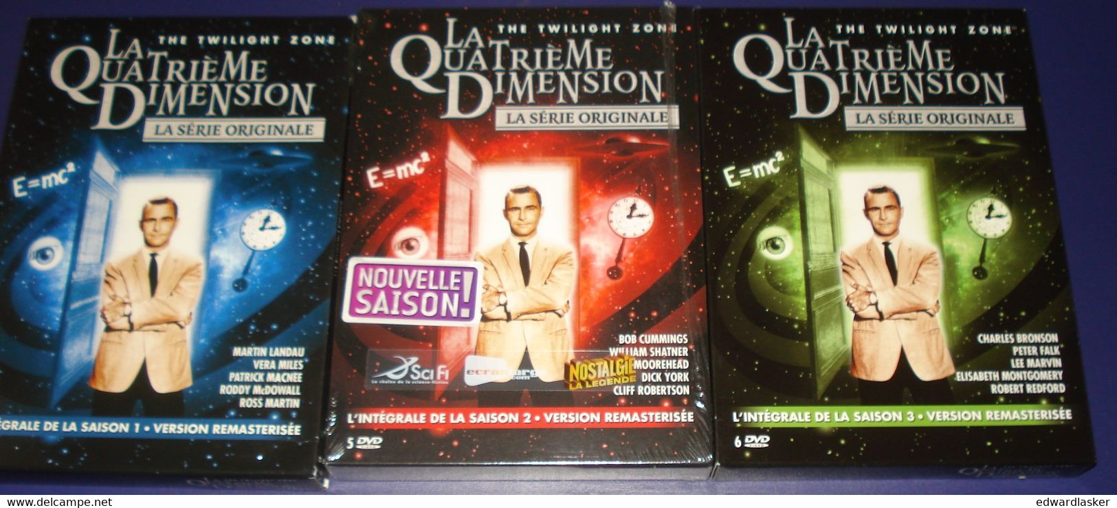 LA QUATRIEME DIMENSION (The Twilight Zone) - Saisons 1, 2, 3 - Coffret 17 DVD - TV Shows & Series