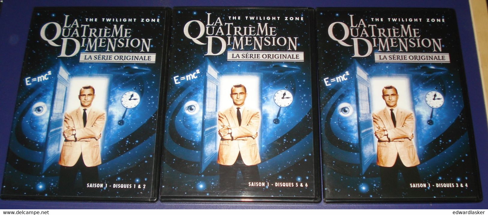 LA QUATRIEME DIMENSION (The Twilight Zone) - Saisons 1, 2, 3 - Coffret 17 DVD - TV Shows & Series