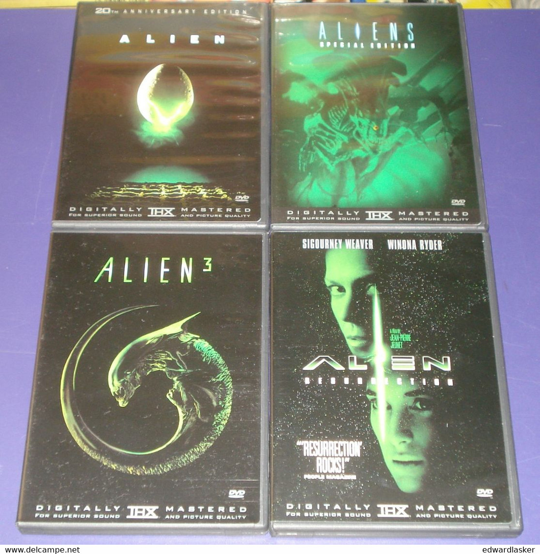 ALIEN LEGACY- Coffret 4 DVD 20e Anniversaire - Ciencia Ficción Y Fantasía