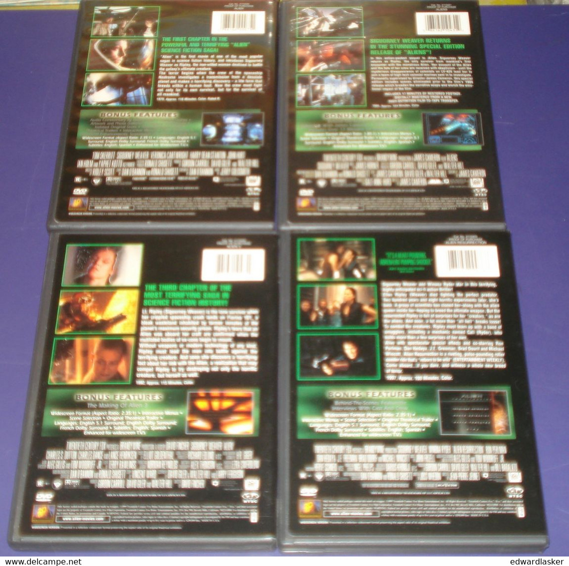 ALIEN LEGACY- Coffret 4 DVD 20e Anniversaire - Science-Fiction & Fantasy