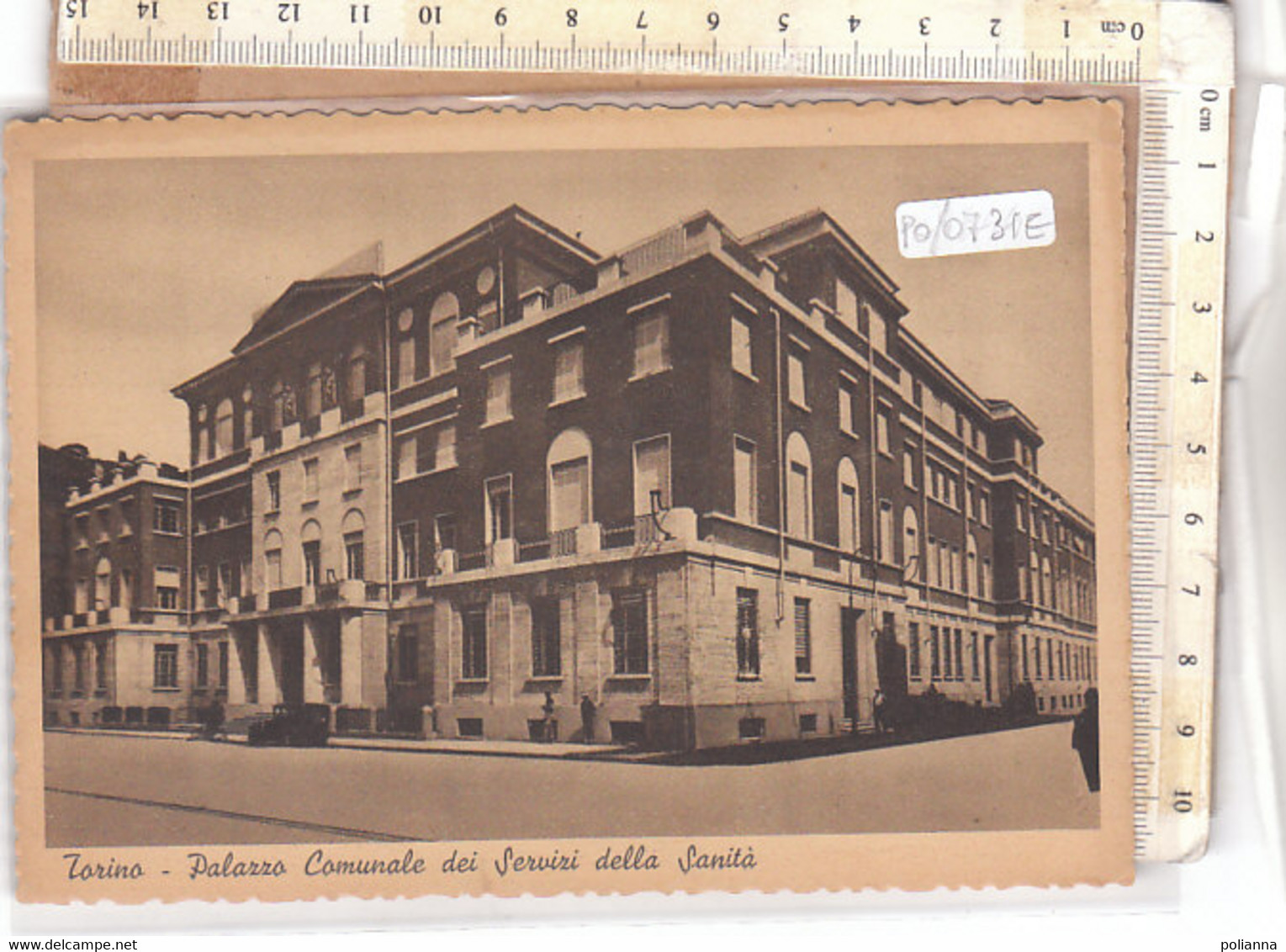 PO0731E# TORINO - PALAZZO COMUNALE DEI SERVIZI DELLA SANITA'  No VG - Sanidad Y Hospitales