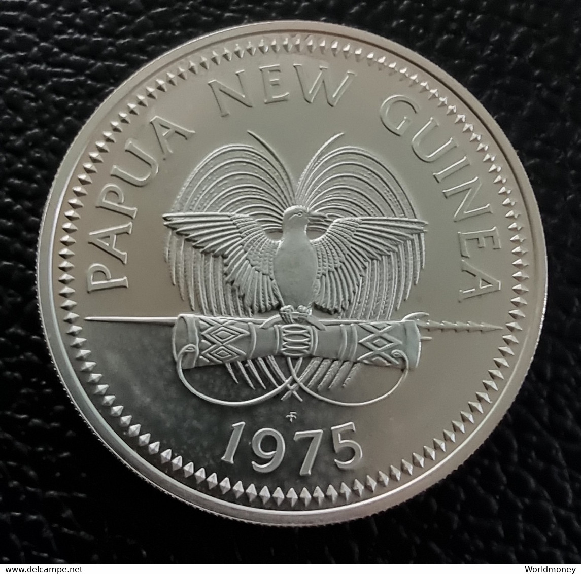 Papua New Guinea 10 Kina 1975  -  Silver Proof - Papouasie-Nouvelle-Guinée