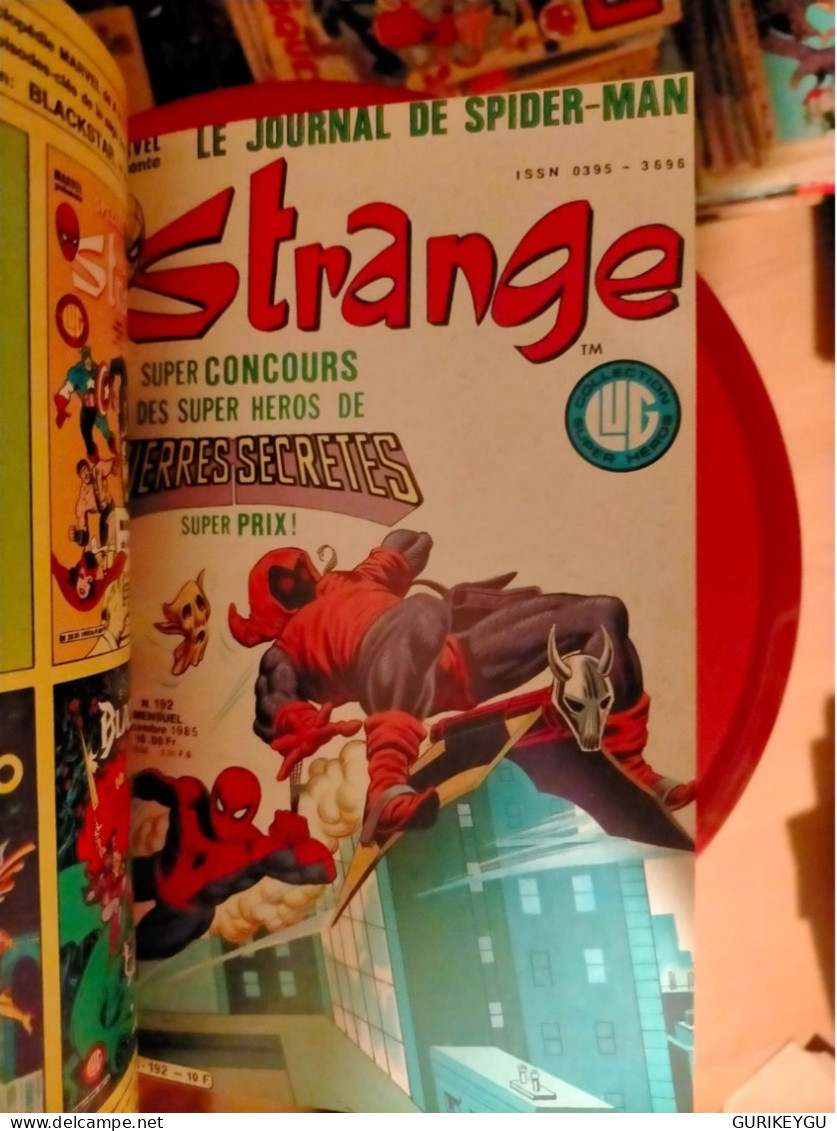 Album  STRANGE N° 64 Daredevil 191.192.193  MARVEL 1985 TTBE Lug L'araignée - Strange