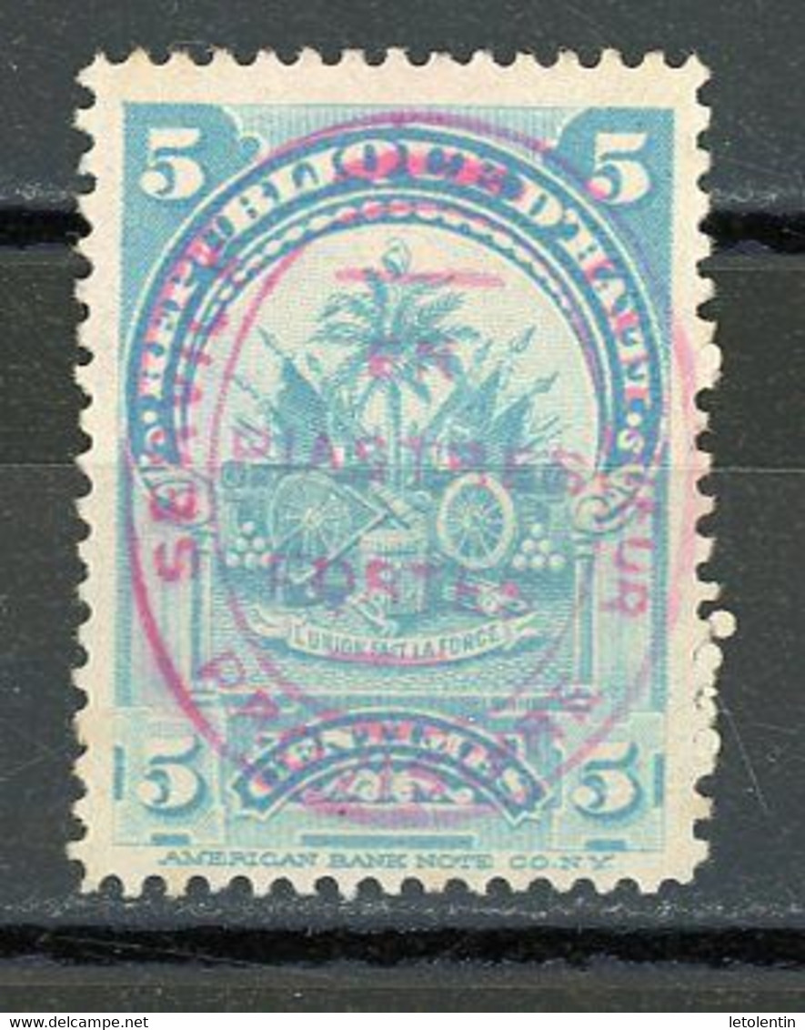 HAITI : ARMOIRIES - N° Yvert 105 (*) - Haiti