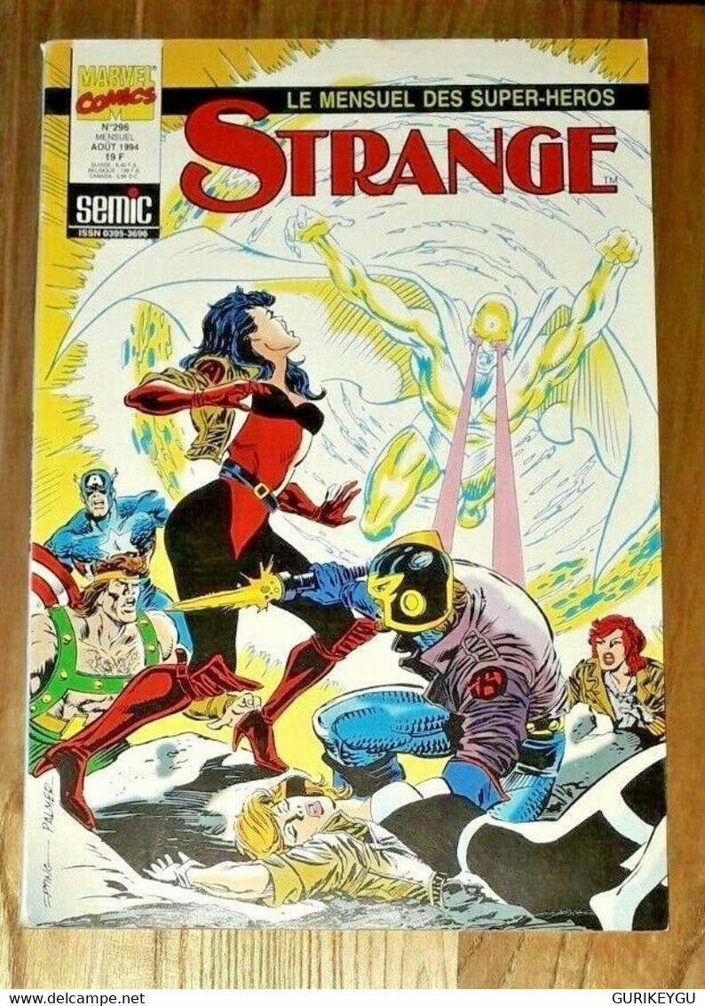 STRANGE N° 296 TBE  LUG 05/08/1994 Le Journal De Spider Man  STRANGE - Strange