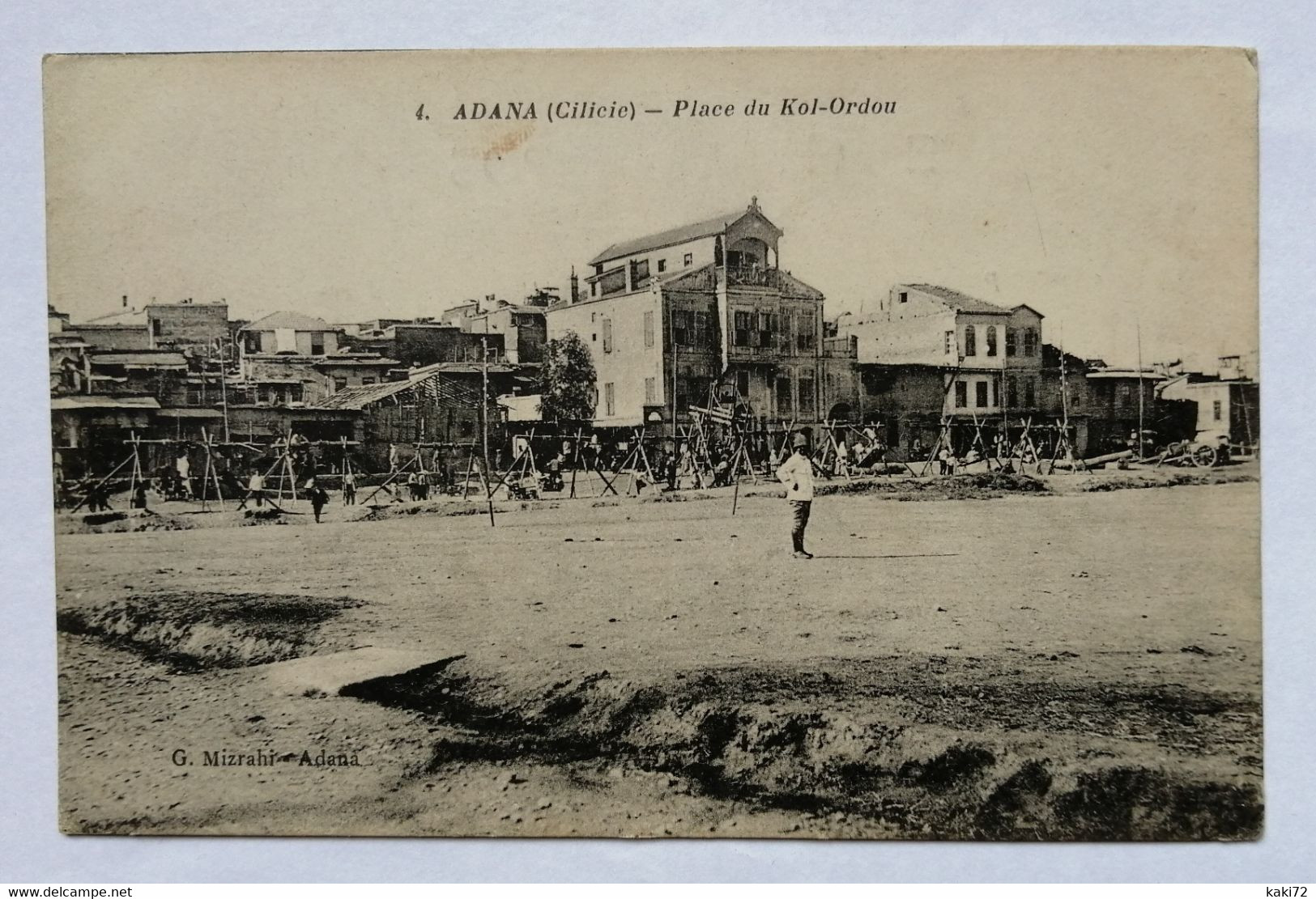 ADANA (Cilicie) - Place Du Kol-Ordou  (Edit. G. Mizrahi - Adana) - Turquia