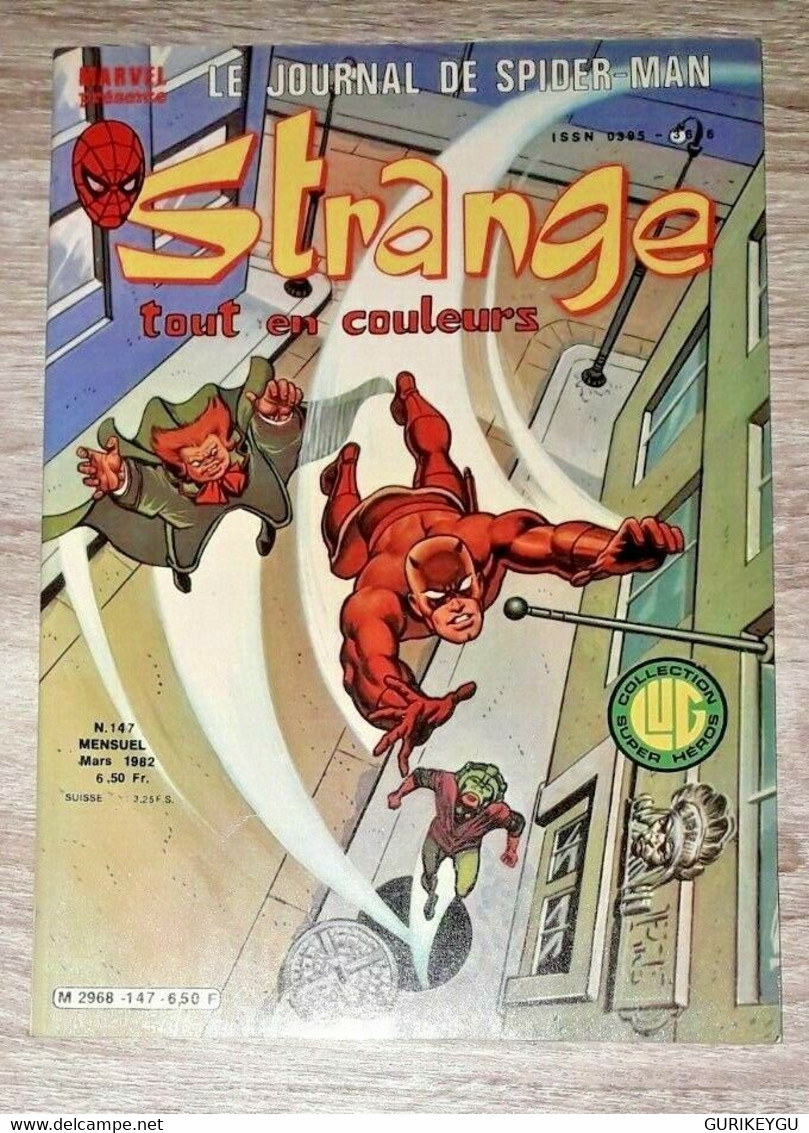 STRANGE N° 147 LUG 5/03/1982 Le Journal De Spider Man TTBE  MARVEL - Strange