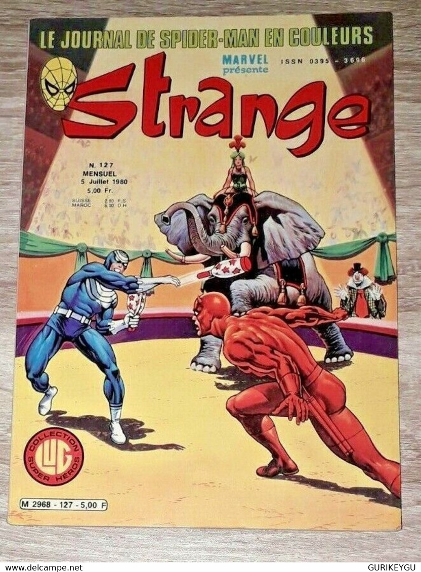 STRANGE N° 127 LUG 5/07/1980 Le Journal De Spider Man TTBE  MARVEL - Strange