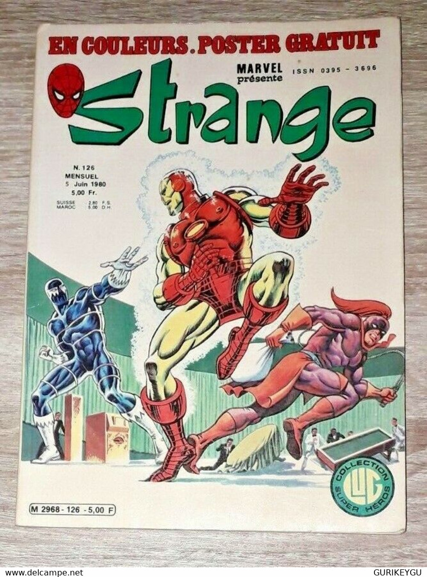 STRANGE N° 126 LUG 5/06/1980 Le Journal De Spider Man TTBE  MARVEL - Strange