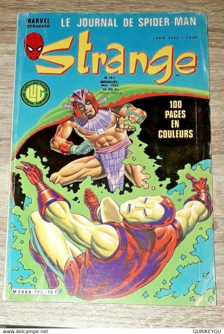 STRANGE N° 185 LUG 05/05/1985 Le Journal De Spider Man DAREDEVIL Iron-man ALPHA - Strange