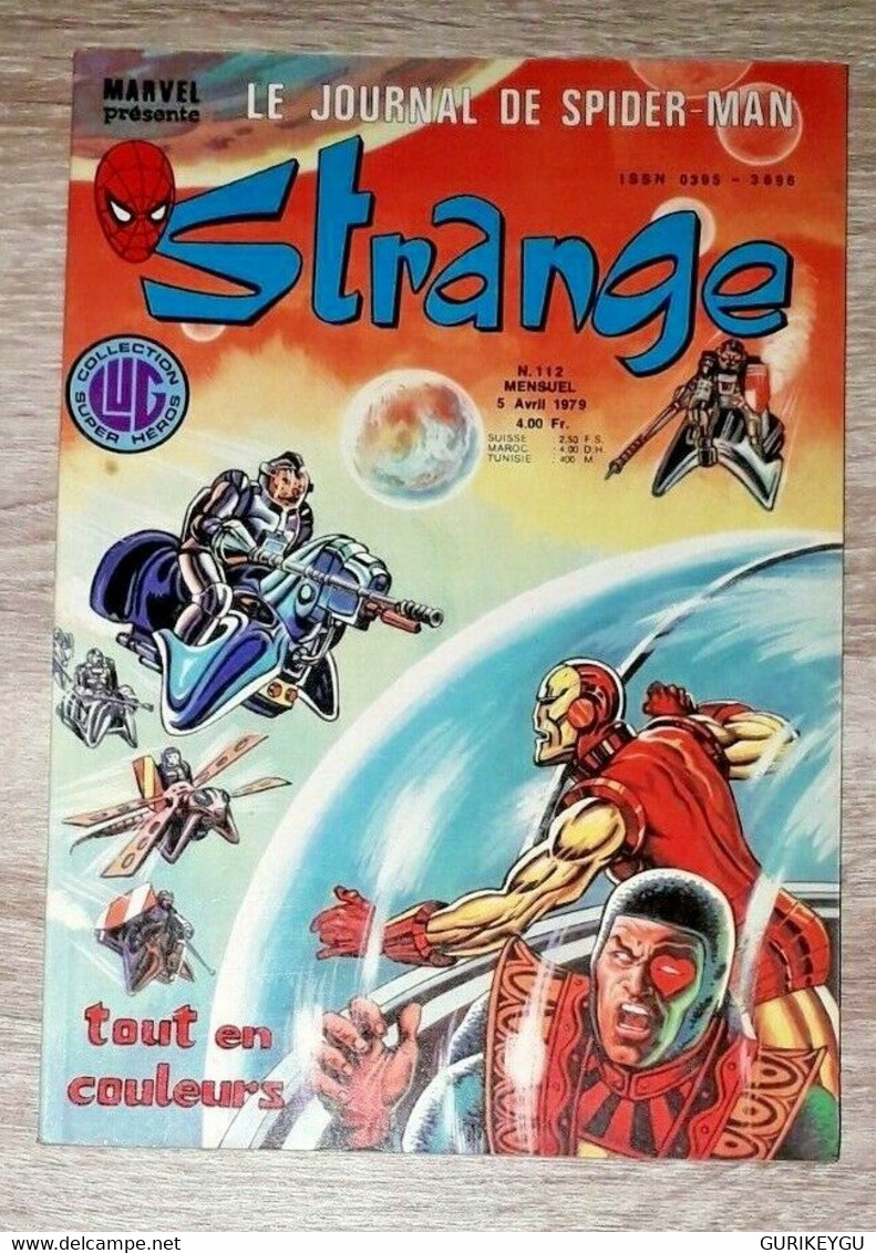 STRANGE N° 112 LUG 5/04/1979 Le Journal De Spider Man IRON MAN  Daredevil TBE - Strange