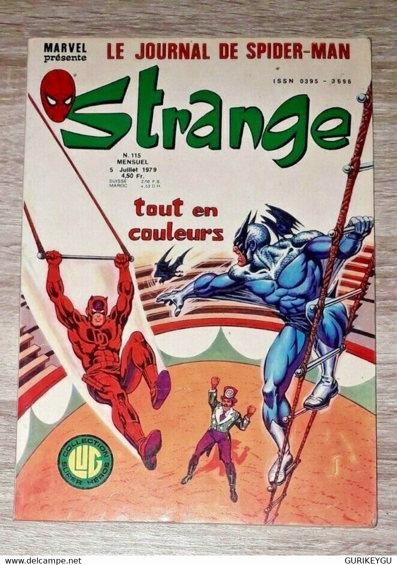 STRANGE N° 115 LUG 05/07/1979 Le Journal De Spider Man NAMOR IRON MAN     BE - Strange