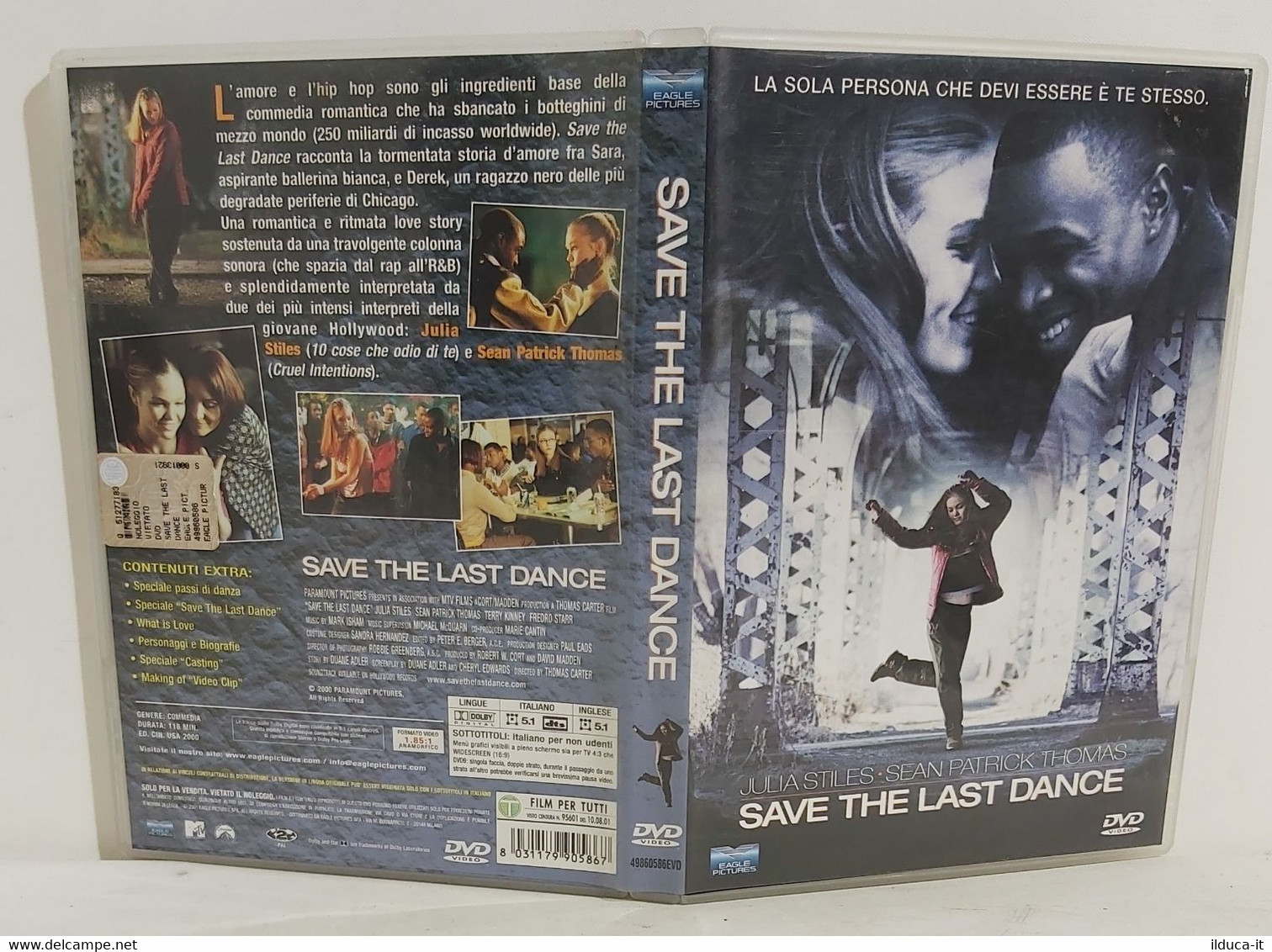 I101492 DVD - Save The Last Dance - Julia Stiles Sean Patrick Thomas - Romantique