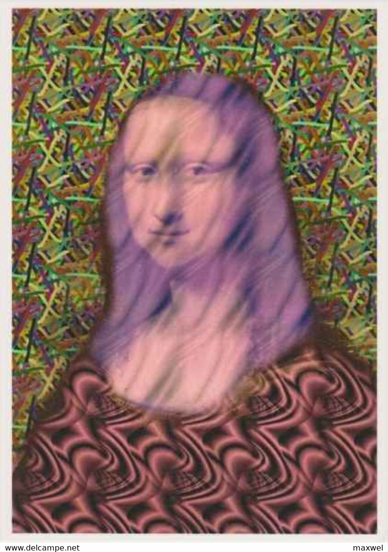 Cpm 1741/019 ERGON - Mona Lisa La Joconde - Tête - Visage - Illustrateurs - Illustrateur - Ergon