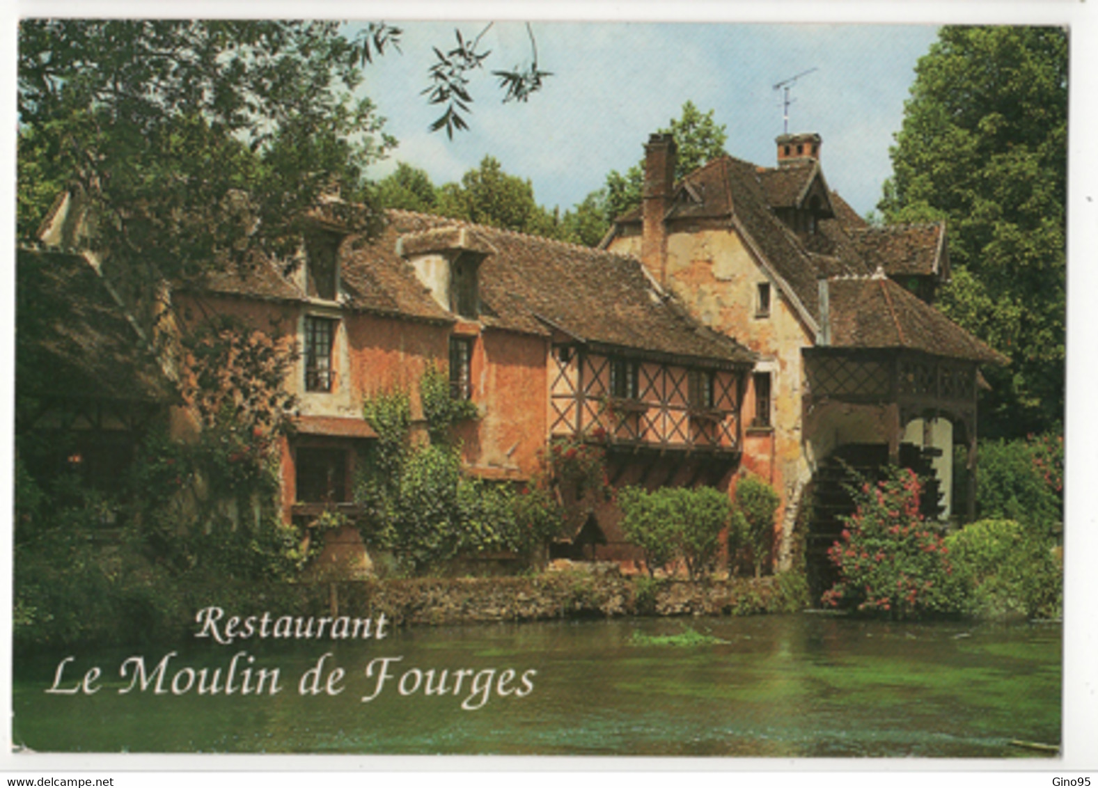 CPM 27 Fourges Le Moulin De Fourges Restaurant 1997 - Fourges