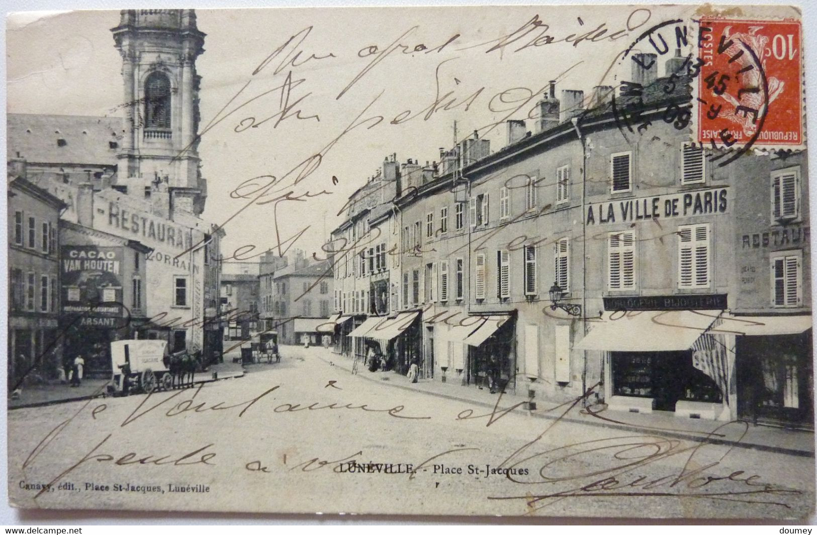 PLACE St-JACQUES - LUNÉVILLE - Luneville