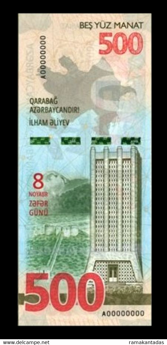 Azerbaijan 2021 * 500 Manat * Victory Day * Official Edition * Serie And Number On Photo * UNC - Aserbaidschan