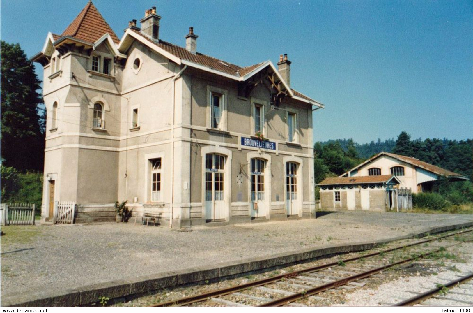 Brouvelieures Gare  Photo 9 X 13 - Trenes