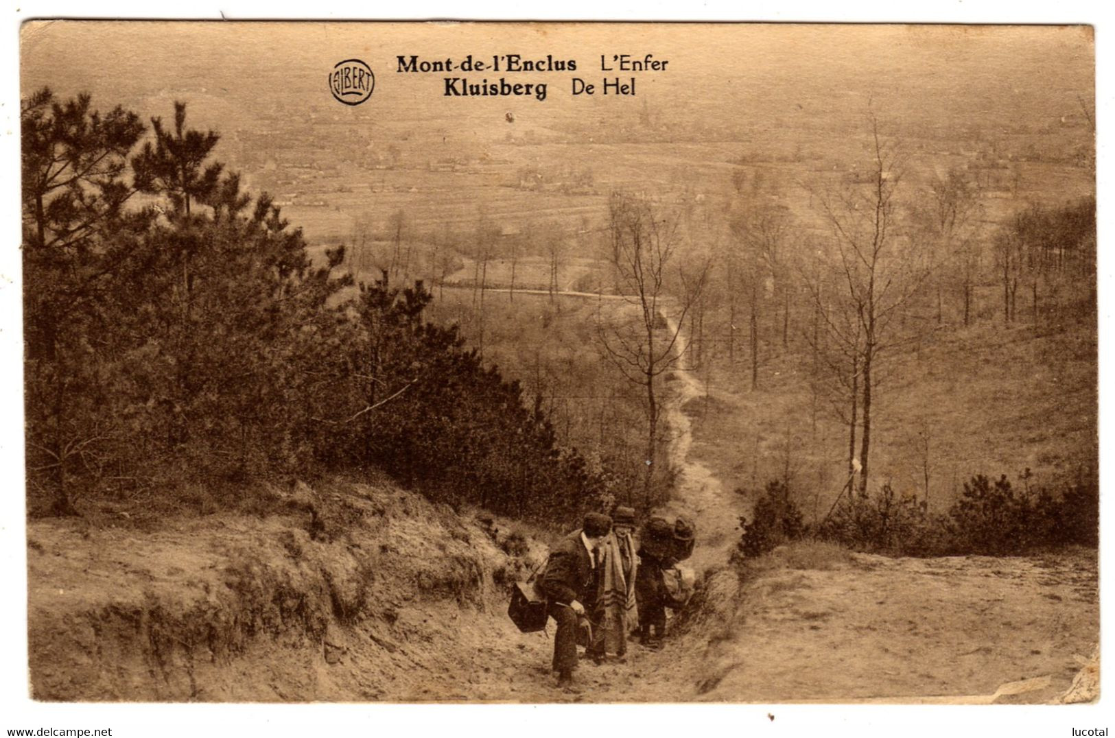 Kluisberg - De Hel / Mont De L'Enclus - L'Enfer - Uitg. Albert / Kortrijks Foto Centrale Gijselinck - Kluisbergen