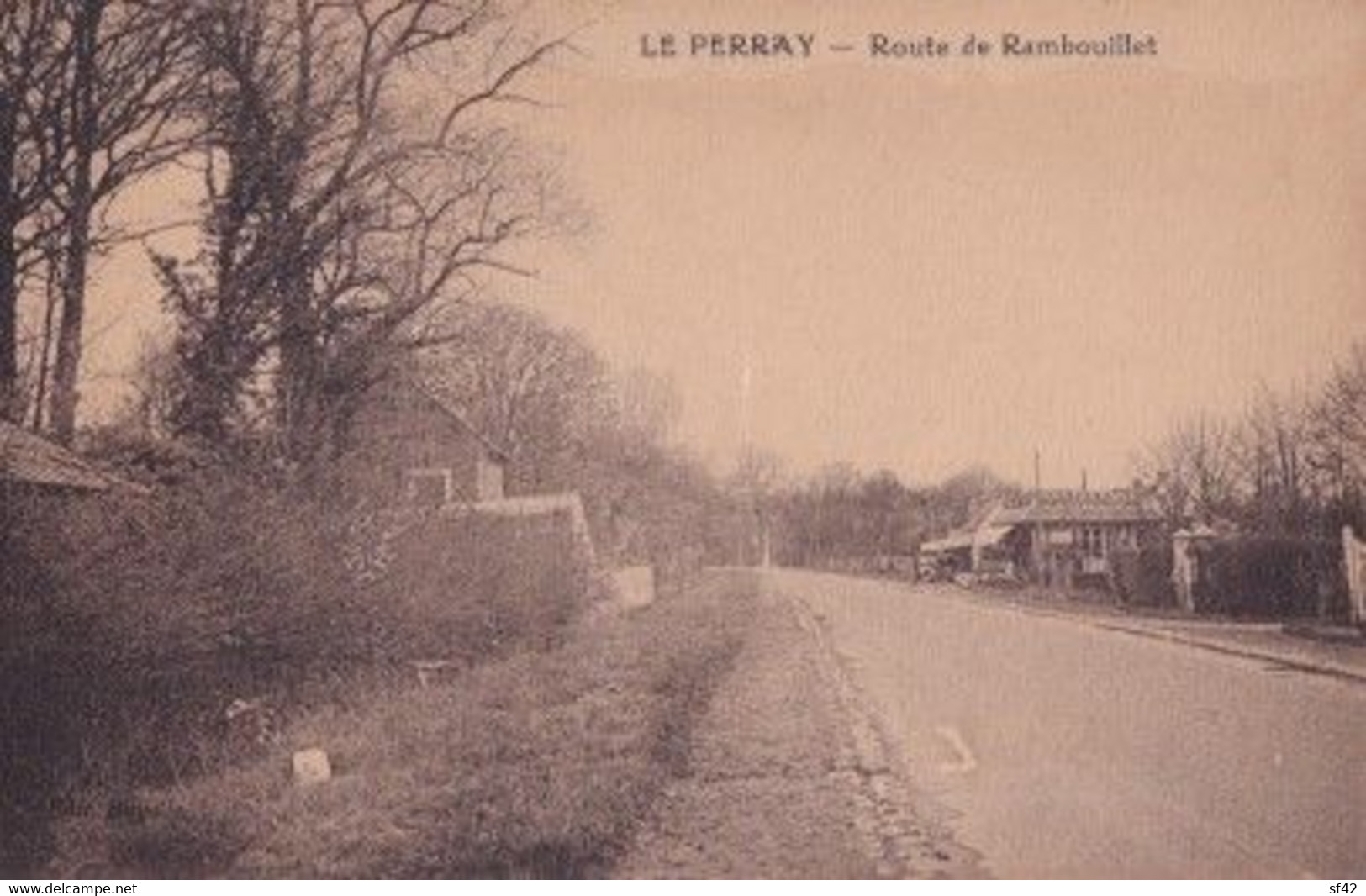 LE PERRAY           ROUTE DE RAMBOUILLET - Le Perray En Yvelines