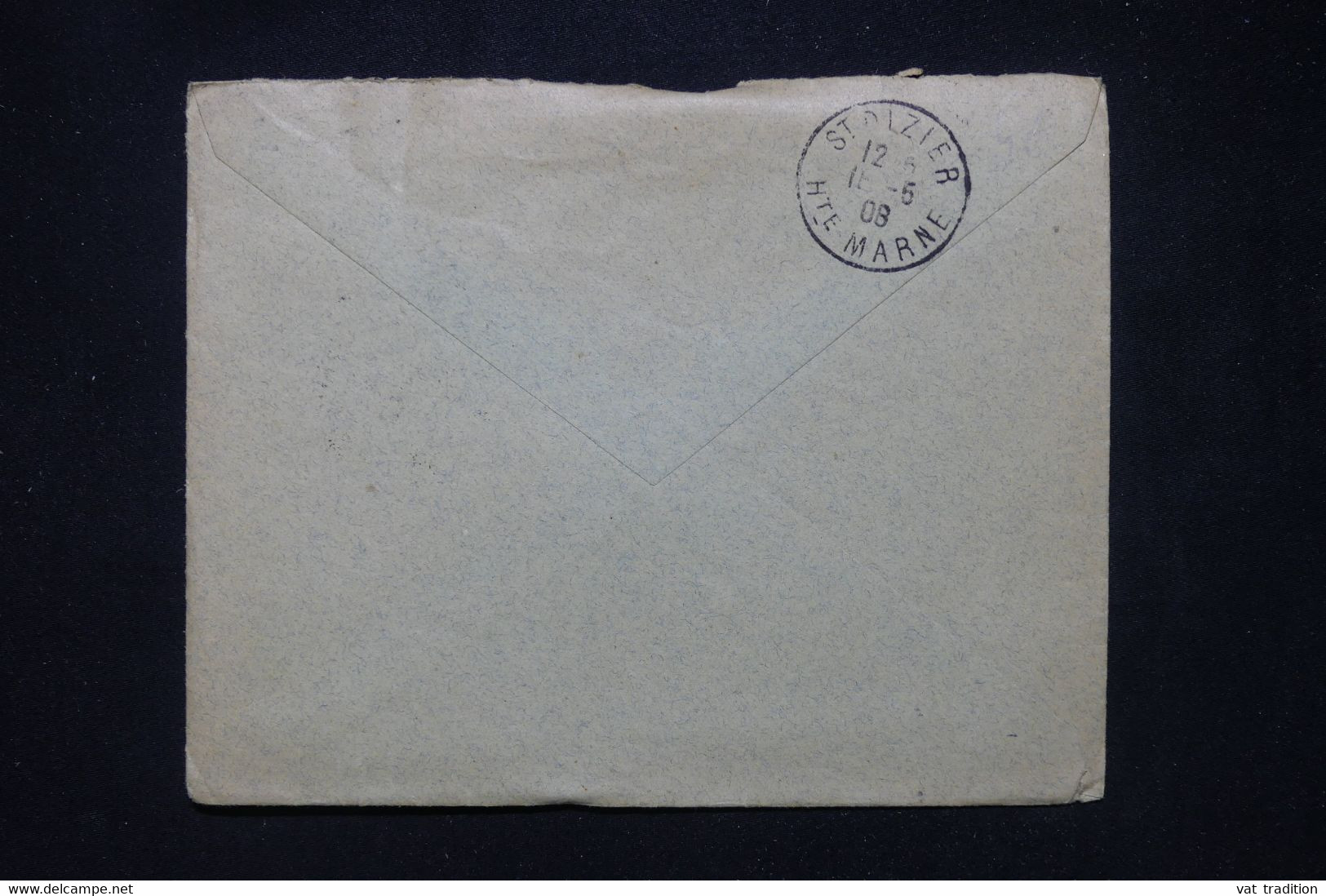 PORTUGAL - Enveloppe Commerciale De Porto Pour La France En 1908 - L 110382 - Storia Postale