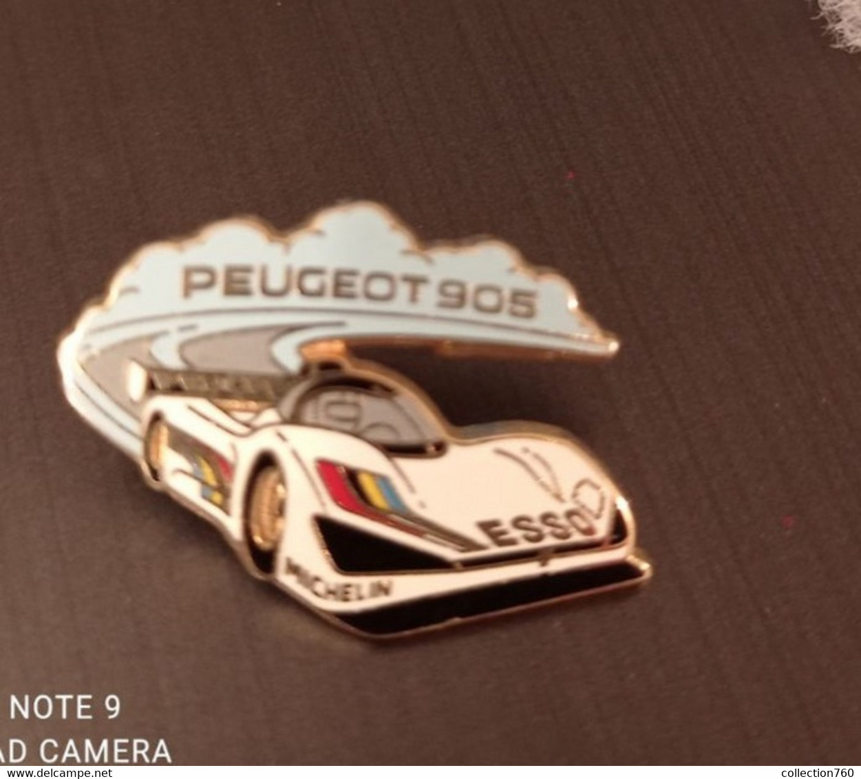 Pin's  PEUGEOT 905 - ESSO   - Arthus Bertrand - Peugeot